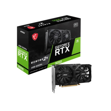 MSI nVidia GeForce RTX 3050 Ventus 2X E 6G OC | Giga Informatika