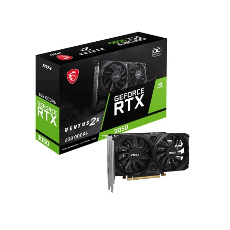 MSI nVidia GeForce RTX 3050 Ventus 2X E 6G OC | Giga Informatika