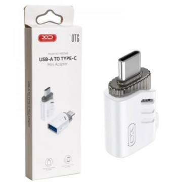 XO NB256B Adapter USB-A to Type-C OTG | Giga Informatika