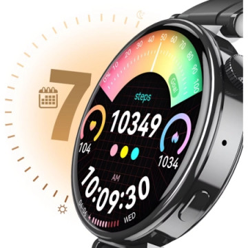 XO Smartwatch GT4 Mini Amoled Black | Giga Informatika