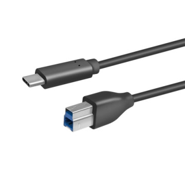 LogiLink Type-C Cable to USB-B 3.0 2m CU0163 | Giga Informatika