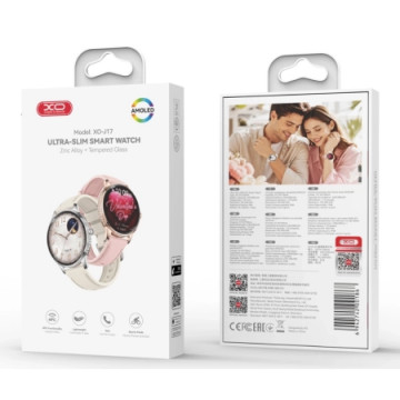 XO Smartwatch J17 Amoled Pink | Giga Informatika