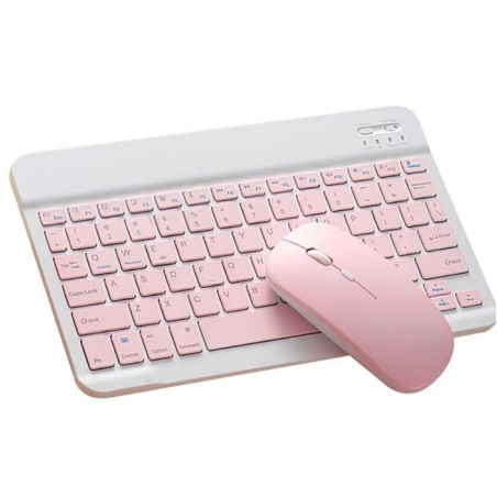 JITE Set Tastatura i Miš BT-02 Pink | Giga Informatika
