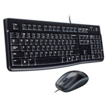 Logitech Desktop set MK120 Black | Giga Informatika