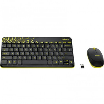 Logitech Desktop set Wireless MK240 Black | Giga Informatika