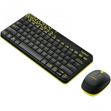 Logitech Desktop set Wireless MK240 Black | Giga Informatika