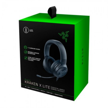 Razer Gaming Slušalice sa mikrofonom Kraken X Lite Essential 7.1