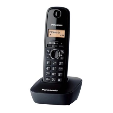 PANASONIC telefon bežični KX-TG1611FXH/PDH crni | Giga Informatika