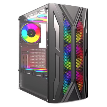 UBIT Gaming Case SKGCTZIX + 4 RGB FANS | Giga Informatika