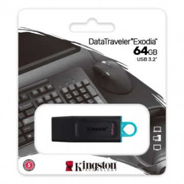 Kingston USB Memorija Exodia 64GB USB 3.2 | Giga Informatika