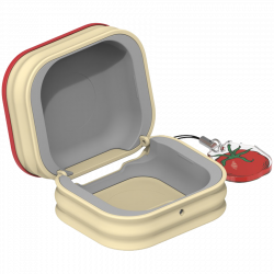 Samsung Buds4 Food Can Case zaštita, crvena | Giga Informatika