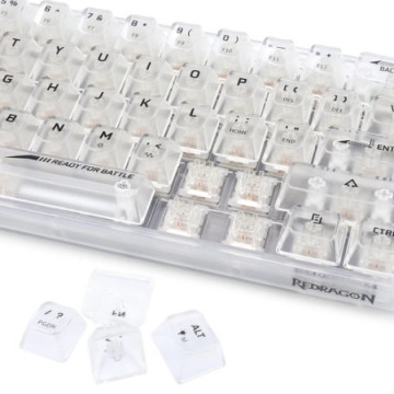 ReDragon - Gaming  Mehanička Tastatura Fizz K617 CT RGB White