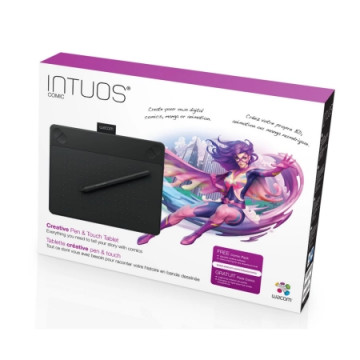 Wacom Grafički Tablet Intuos S Bluetooth Black Man | Giga Informatika