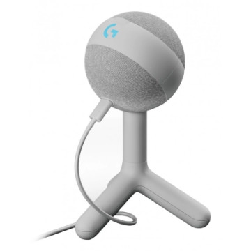 Logitech Mikrofon Yeti GX Dynamic RGB White | Giga Informatika