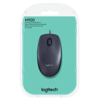 Logitech Miš M100 Black | Giga Informatika