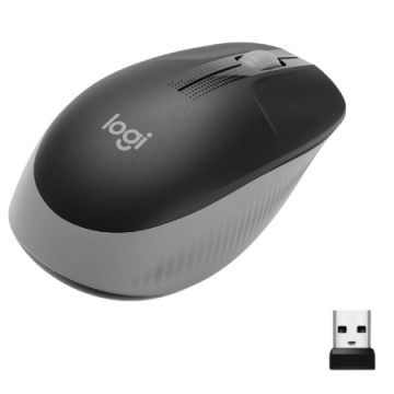 Logitech Miš M190 Grey Wireless | Giga Informatika