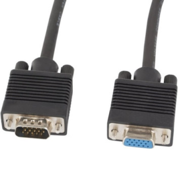 Lanberg VGA Cable M/F D-Sub 1.8m CA-VGAC-10CC-0018 | Giga Informatika