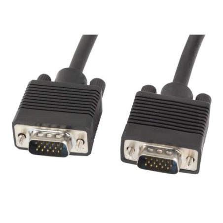 Lanberg VGA Cable M/M D-Sub 5m CA-VGAC-10CC-0050-B