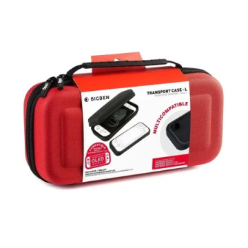 BigBen Nintendo Switch Deluxe Travel Case Red | Giga Informatika