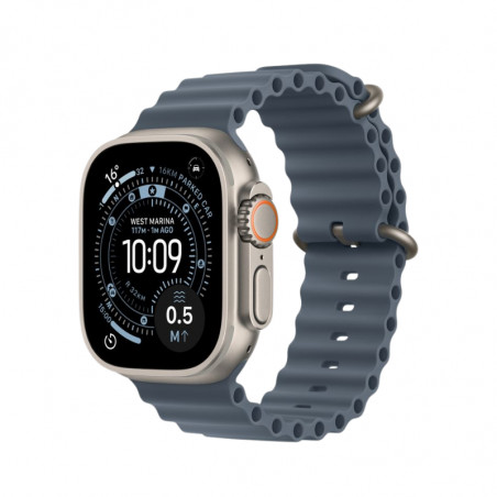 Apple Watch Ultra 3 49mm Natural Titanium Case+Anchor Ocean Band MEWH4