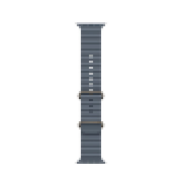Apple Watch Ultra 3 49mm Natural Titanium Case+Anchor Ocean Band MEWH4