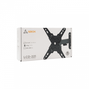 SBOX STALAK LCD-221-2 (13-43"/20kg/200x200)