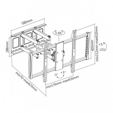 SBOX stalak PLB-3769 (60-100"/80kg/600x900)