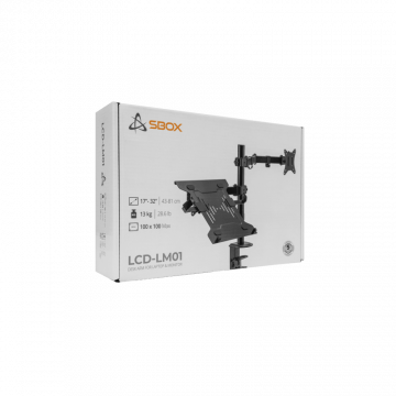 SBOX STONI STALAK LCD-LM01-2 (13-32"/9kg monitor - 4kg laptop)