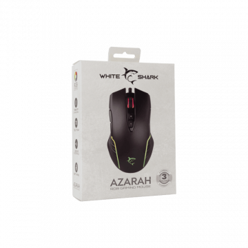White Shark MIŠ GM-5003 AZARAH RGB / 6.400 dpi