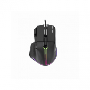White Shark MIŠ GM-9006 MARROK Crni RGB / 12.000 dpi