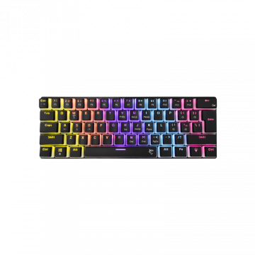 White Shark TASTATURA GK-2202 ASHIKO-2 Crna / US / BLUE.SW.