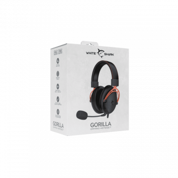White Shark HEADSET GH-2341 GORILLA Crno/crvene
