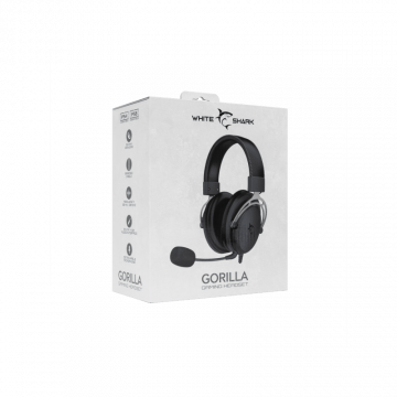 White Shark HEADSET GH-2341 GORILLA Crno/sive