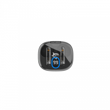 White Shark EARBUDS Slušalice + mikrofon Bluetooth GEB-TWS37 HYPERBEAT Crne