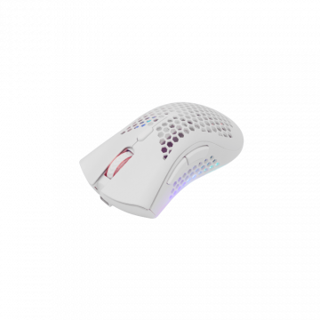 White Shark MIŠ WGM-5012 LIONEL / 10.000 DPI - Bijeli / Wireless