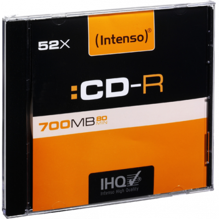 (Intenso) CD-R 700MB (80 min.) pak. 10 komada Slim Case - CD-R700MB/10Slim