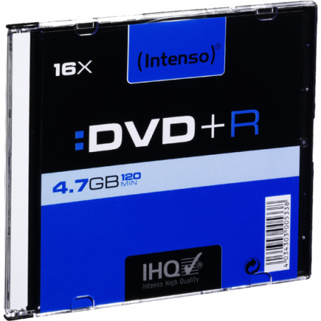 (Intenso) DVD+R 4,7GB pak. 1 komad Slim Case - DVD+R4,7GB/1Slim