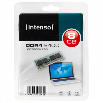 (Intenso) Memorija DDR4 SO-DIMM 8GB@2400MHz, CL17 - DDR4 Notebook 8GB/2400MHz