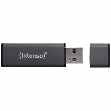 (Intenso) USB Flash drive 64GB Hi-Speed USB 2.0, ALU Line - BULK USB2.0-64GB/Alu-a