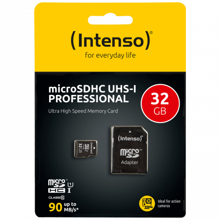 (Intenso) Micro SDHC/SDXC kartica 32GB Class 10, UHS-I +adapter, Pro - MicroSD 32GB Class10 UHS-I Pro