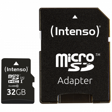 (Intenso) Micro SDHC/SDXC kartica 32GB Class 10, UHS-I +adapter, Pro - MicroSD 32GB Class10 UHS-I Pro