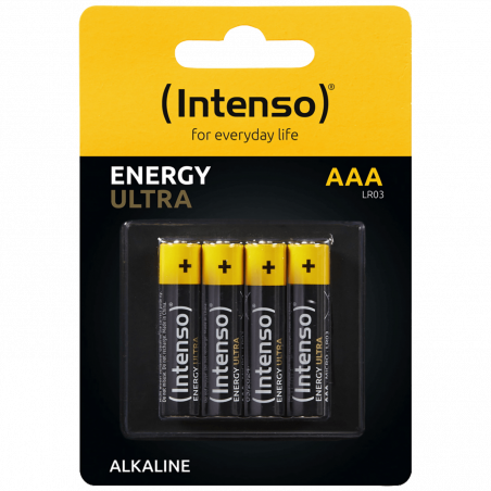 (Intenso) Baterija alkalna, AAA LR03/4, 1,5 V, blister 4 kom