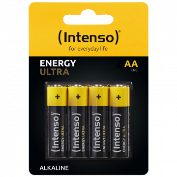 (Intenso) Baterija alkalna, AA LR6/4, 1,5 V, blister 4 kom