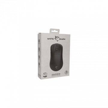 White Shark MIŠ GM-5014 GRAPHENE / 12.400 DPI - Crni