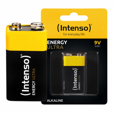 (Intenso) Baterija alkalna, 6LR61, 9 V, blister 1 komad - 6LR61 / 9V