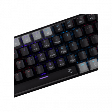 White Shark TASTATURA GK-002121V2 WAKIZASHI-2 / Crno-siva US-BLUE SW.