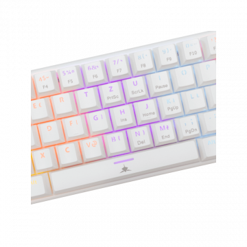 White Shark TASTATURA GK-002222V2 WAKIZASHI-2 / Bijela HR-BLUE SW.