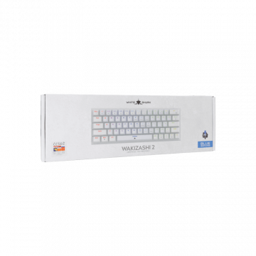 White Shark TASTATURA GK-002222V2 WAKIZASHI-2 / Bijela HR-BLUE SW.