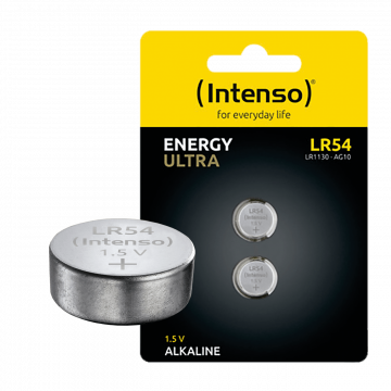 (Intenso) Baterija alkalna LR54/2, 1,5V dugmasta, blister 2 kom