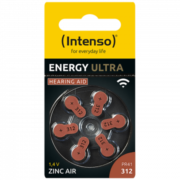(Intenso) Baterija, A312/PR41,1.45 V, pakiranje 6 kom